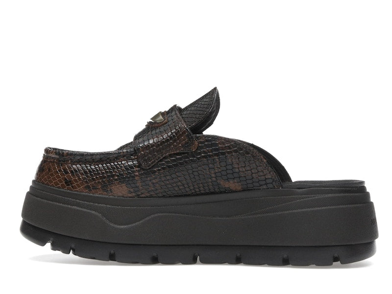 Jordan Mule Croc Velvet Brown (Women's)