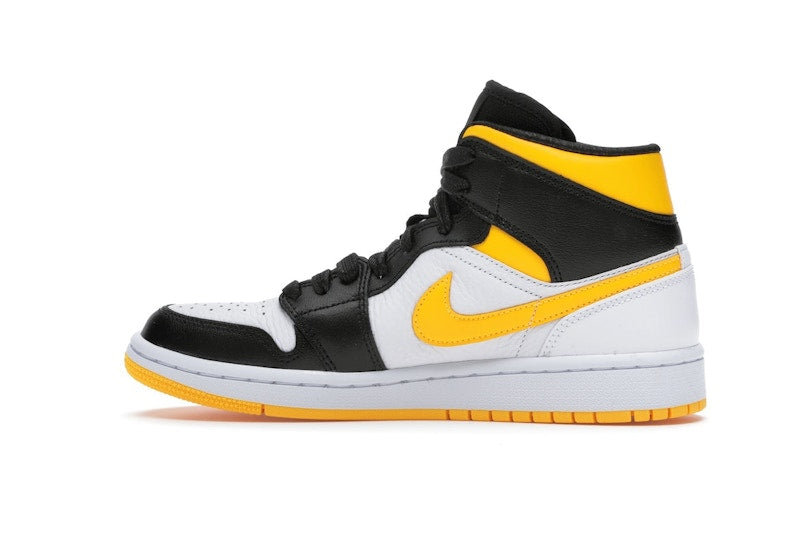 Jordan 1 Mid Laser Orange Black (Women's)