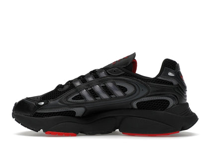 adidas Ozmillen Core Black Grey Better Scarlet