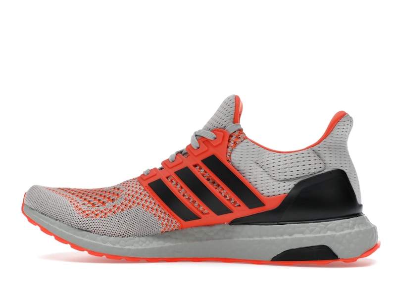 adidas Ultra Boost 1.0 Core Black Impact Orange Grey Two