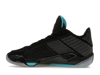 Jordan 38 Low Black Gamma Blue (Translucent Sole)
