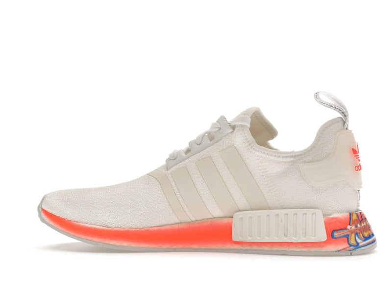 adidas NMD_R1 Cloud White Orange