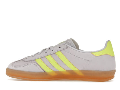 adidas Gazelle Indoor Silver Dawn Solar Yellow (Women's)