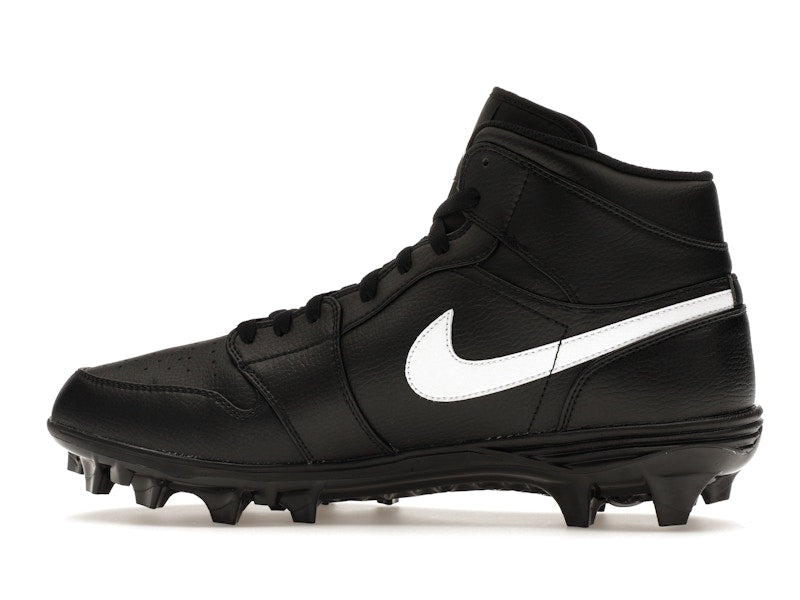 Jordan 1 Mid TD Cleat Black White