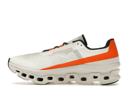 On Running Cloudmonster Undyed White Flame