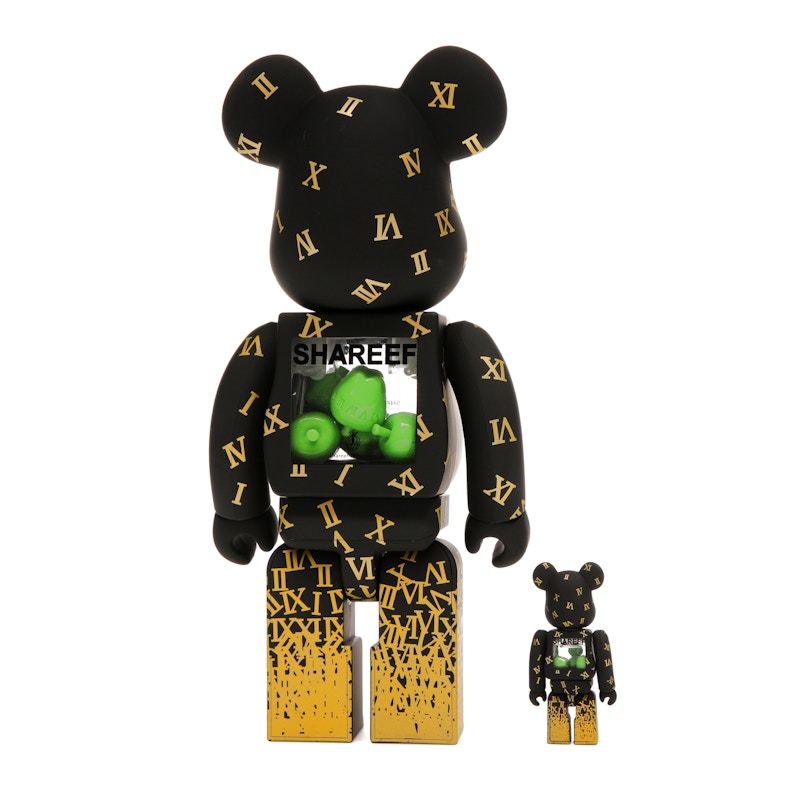 Bearbrick Shareef 3 100% & 400% Set