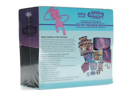 Pokémon TCG Sword & Shield Fusion Strike Pokémon Center Elite Trainer Box