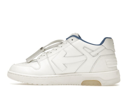 OFF-WHITE Out Of Office "OOO" Low Tops For Walking White White Dark Blue SS22