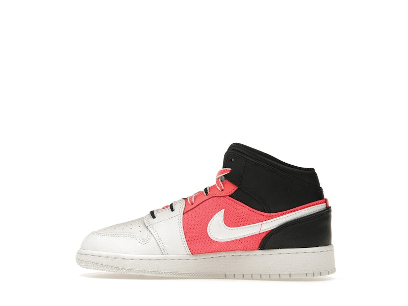 Jordan 1 Mid SE White Black Infrared (GS)