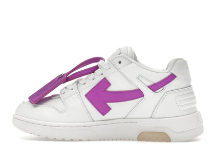 OFF-WHITE Out Of Office OOO Low Tops White Purple (Women's)