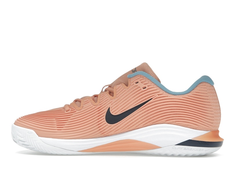 Nike Court Vapor 12 Clay Apricot Agate White Denim Turquoise Obsidian