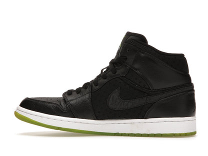 Jordan 1 Phat Black Action Green