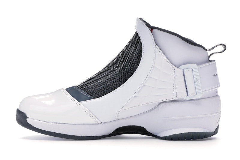 Jordan 19 Retro White Flint Grey
