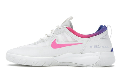 Nike SB Nyjah Free 2 Summit White Pink Blast Racer Blue