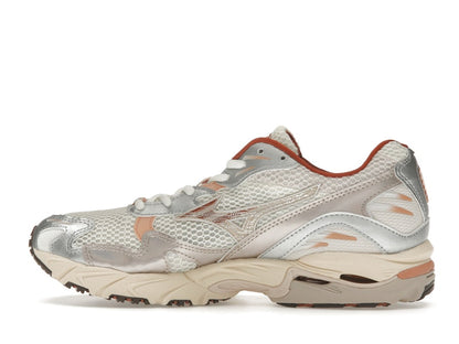 Mizuno Wave Rider 10 White Silver Orange