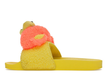 adidas JS Adilette Jeremy Scott Teddy Yellow