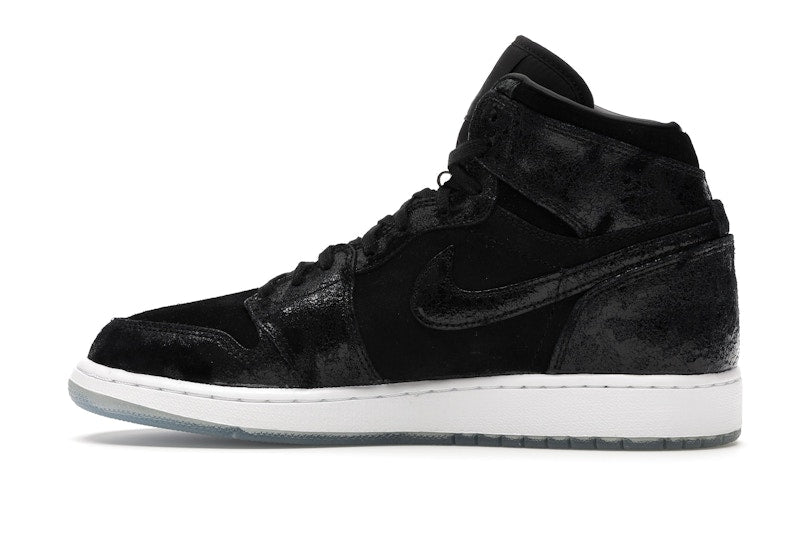 Jordan 1 Retro High Heiress Black Suede (GS)