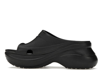 Balenciaga x Crocs Pool Slide Sandals Black (Women's)