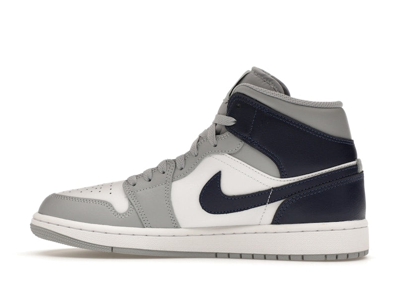 Jordan 1 Mid Wolf Grey Midnight Navy