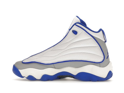 Jordan Pro Strong White Royal Grey
