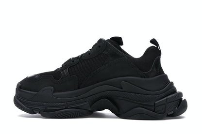 Balenciaga Triple S Triple Black (2018) Reissue Nondistressed (Women's)