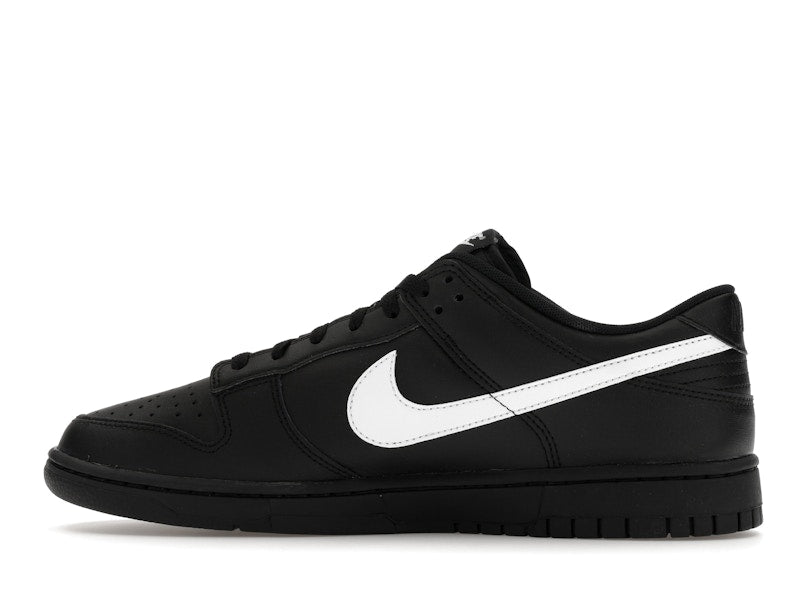 Nike Dunk Low Black White Swoosh