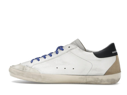 Golden Goose Super Star Never Stop Dreaming White Black Silver-tone