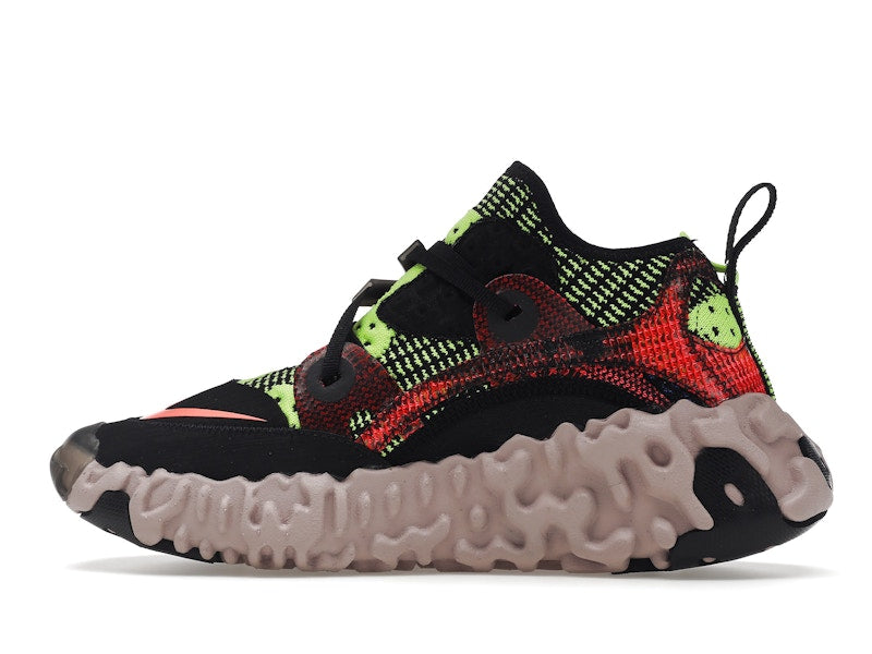 Nike ISPA Overreact Black Red Volt