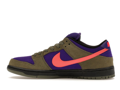 Nike SB Dunk Low Olive Atomic Red