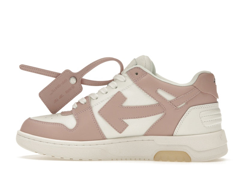OFF-WHITE Out Of Office "OOO" Low Tops White Pink (Women's)