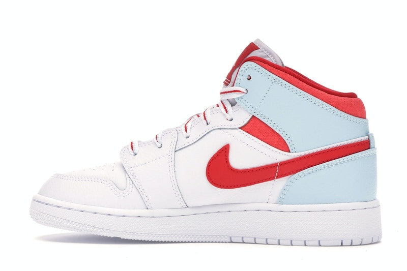 Jordan 1 Mid White Topaz Mist (GS)