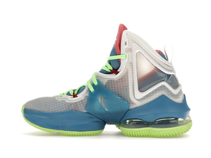 Nike LeBron 19 Dutch Blue Lime Glow (GS)