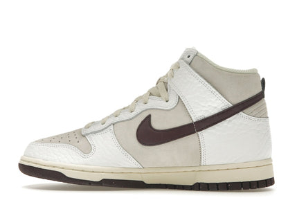 Nike Dunk High Light Orewood Brown Burgundy Crush (Women's)