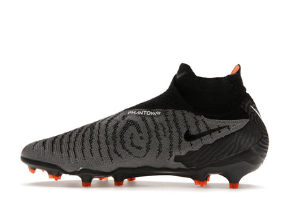 Nike Gripknit Phantom GX Elite Dynamic Fit FG Black Dark Smoke Grey Total Orange