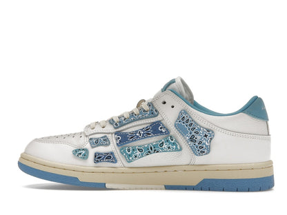 AMIRI Skel Top Low Bandana White Light Blue