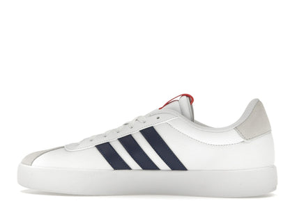 adidas Vl Court 3.0 Cloud White Dark Blue Better Scarlet