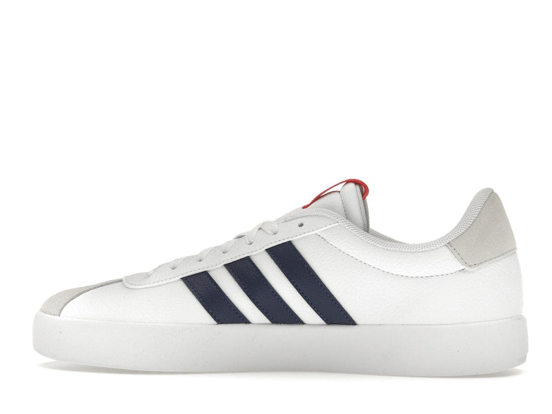 adidas Vl Court 3.0 Cloud White Dark Blue Better Scarlet
