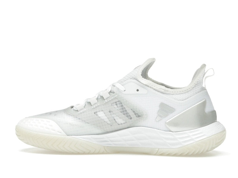 adidas Adizero Ubersonic 4.1 Cloud White Silver Metallic Grey (Women's)