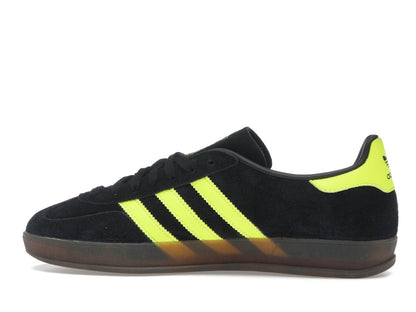 adidas Gazelle Indoor Core Black Solar Yellow Cloud White