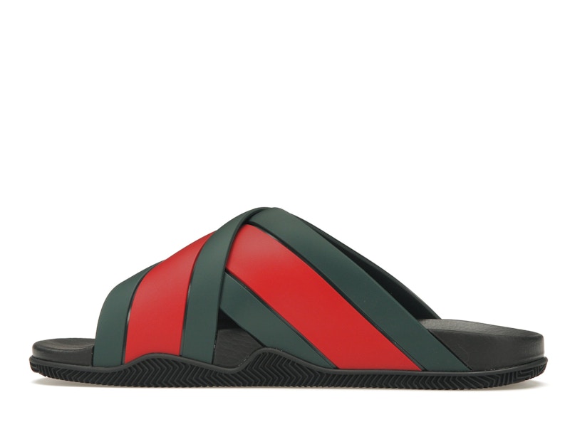 Gucci Web Slide Black Rubber