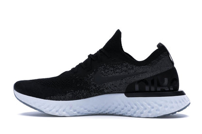Nike Epic React Flyknit Black Dark Grey