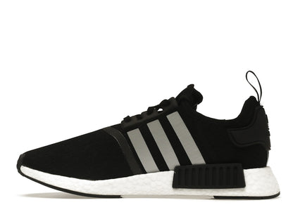 adidas NMD R1 Black Silver Solar Red
