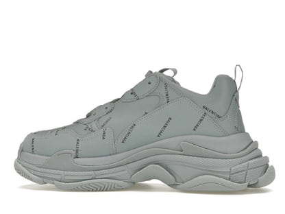 Balenciaga Triple S AllOver Logo Grey Black