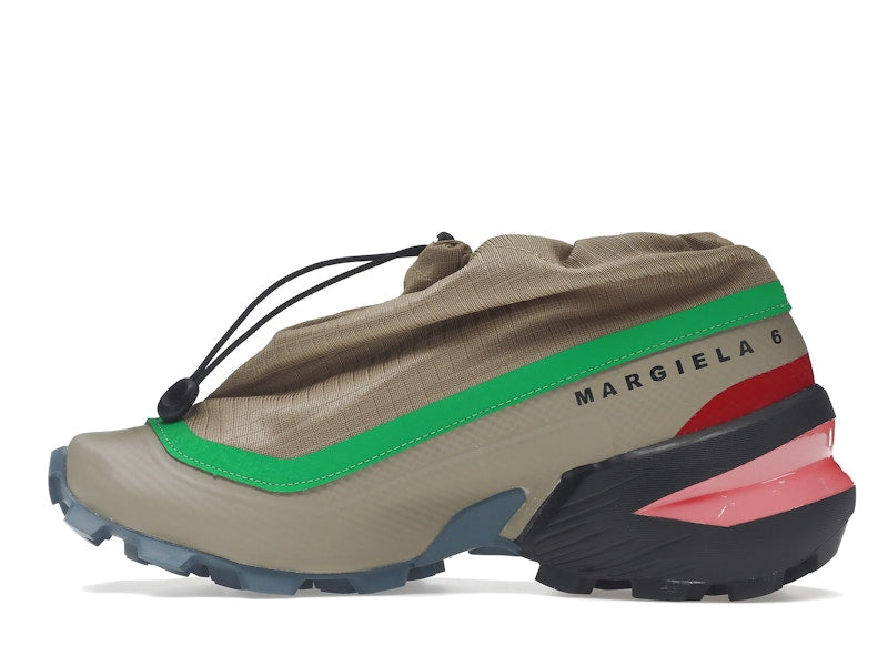 Salomon Cross Low Drawstring MM6 Maison Margiela Kelp Vintage Khaki Bright Green