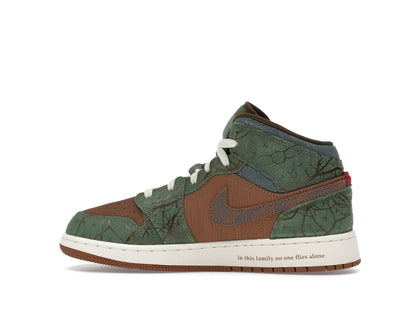Jordan 1 Mid Treeline (GS)