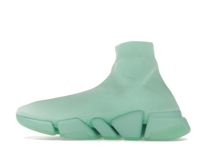 Balenciaga Speed 2.0 Recycled Transparent Sole Green (Women's)