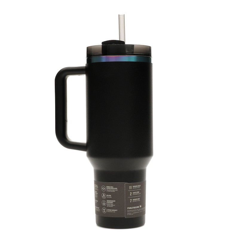 Stanley The Black Chroma Collection Flowstate Quencher 40oz Tumbler Black Chroma