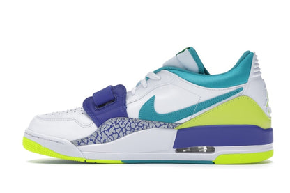 Jordan Legacy 312 Low Ultramarine Neon Yellow Aquamarine