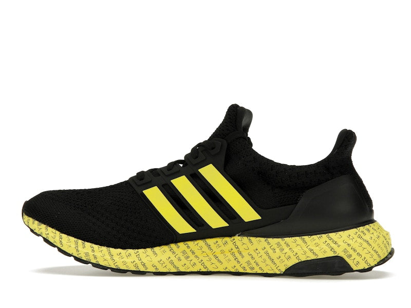 adidas Ultra Boost 5.0 DNA 3 Stripe Life Black Yellow