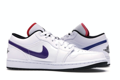 Jordan 1 Low White Multi-Color
